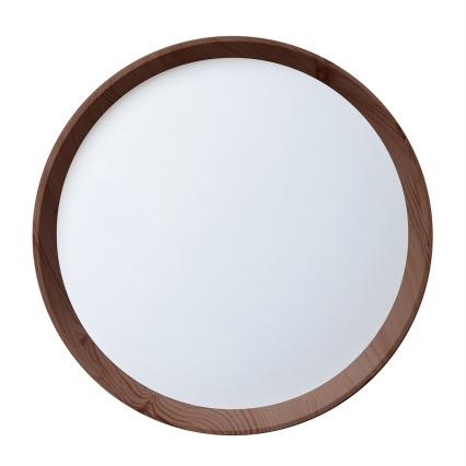 LED stropna svjetiljka FOREST LED/24W/230V Ø 39 cm smeđa