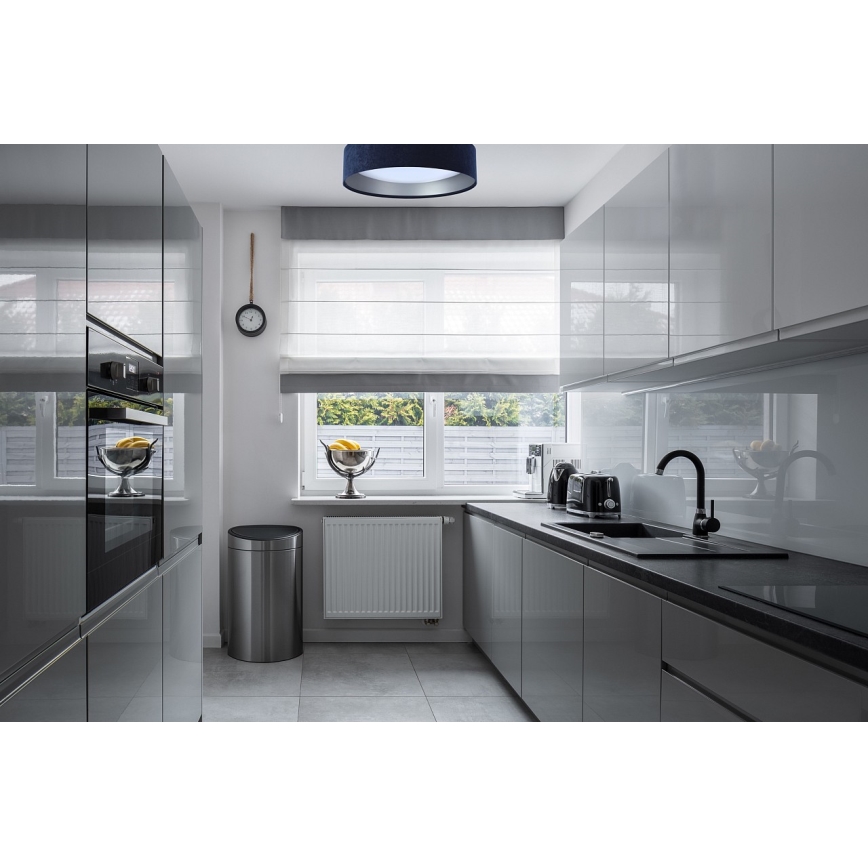 LED Stropna svjetiljka GALAXY 1xLED/24W/230V plava/srebrna