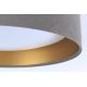 LED Stropna svjetiljka GALAXY 1xLED/24W/230V siva/zlatna
