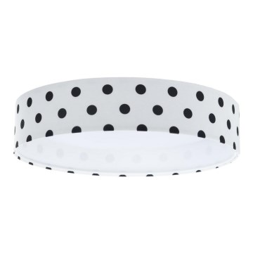 LED Stropna svjetiljka GALAXY KIDS LED/24W/230V točkice bijela/crna