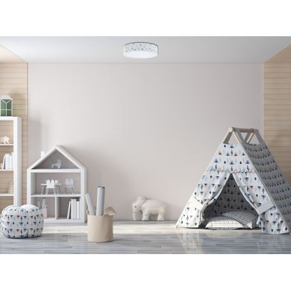 LED Stropna svjetiljka GALAXY KIDS LED/24W/230V točkice šarena