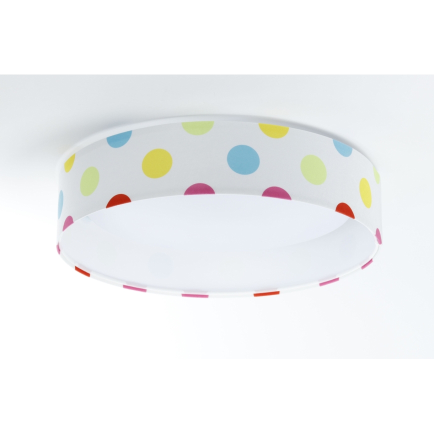 LED Stropna svjetiljka GALAXY KIDS LED/24W/230V točkice šarena