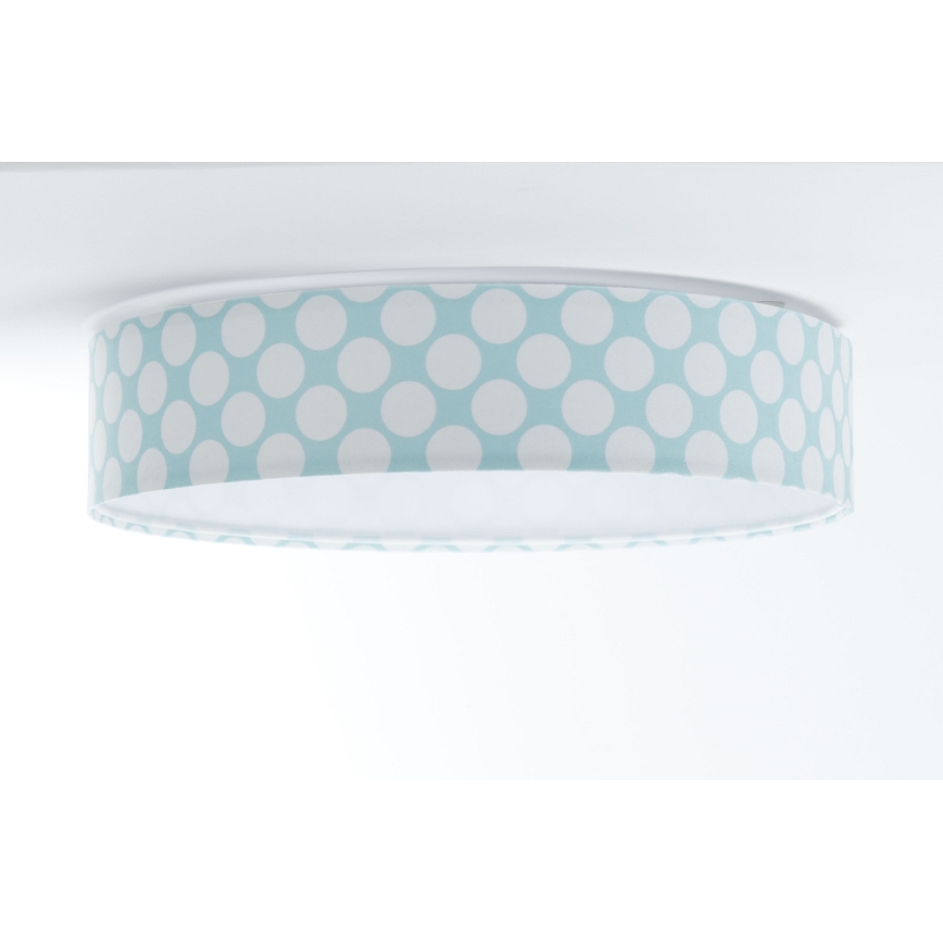 LED Stropna svjetiljka GALAXY KIDS LED/24W/230V točkice zelena/bijela