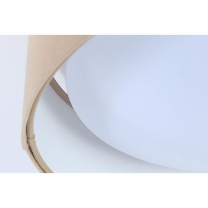 LED stropna svjetiljka GALAXY LED/24W/230V Ø 44 cm bež/bijela