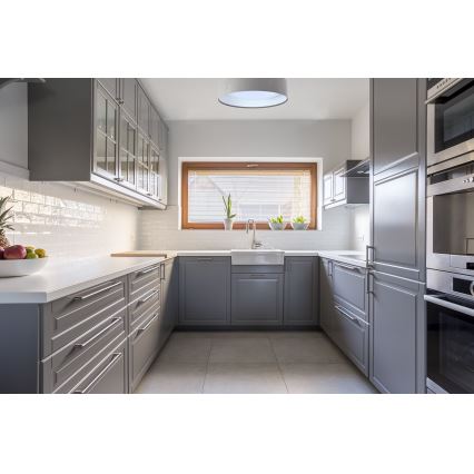 LED stropno svjetlo GALAXY LED/24W/230V promjer 44 cm sivo/bijelo