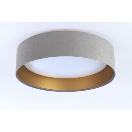 LED stropna svjetiljka GALAXY LED/24W/230V Ø 44 cm siva/zlatna