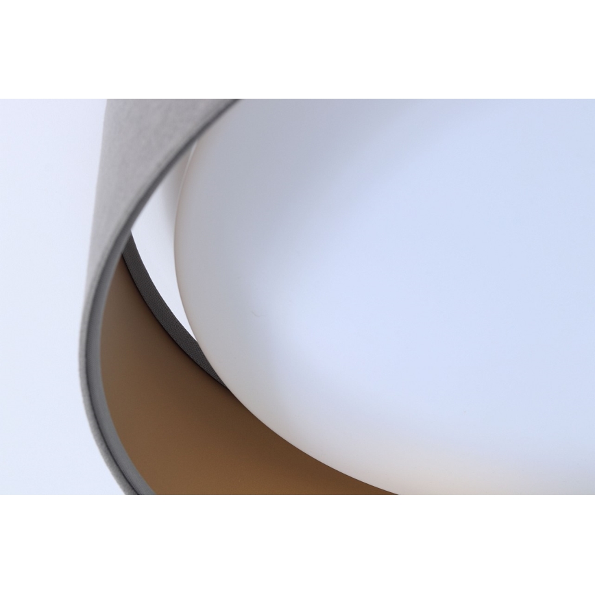 LED stropna svjetiljka GALAXY LED/24W/230V Ø 44 cm siva/zlatna