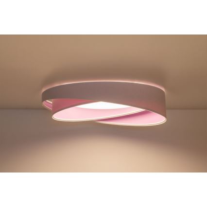 LED stropna svjetiljka GALAXY MODERN LED/24W/230V Ø 55 cm bijela/ljubičasta