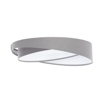 LED stropna svjetiljka GALAXY MODERN LED/24W/230V Ø 55 cm siva/bijela