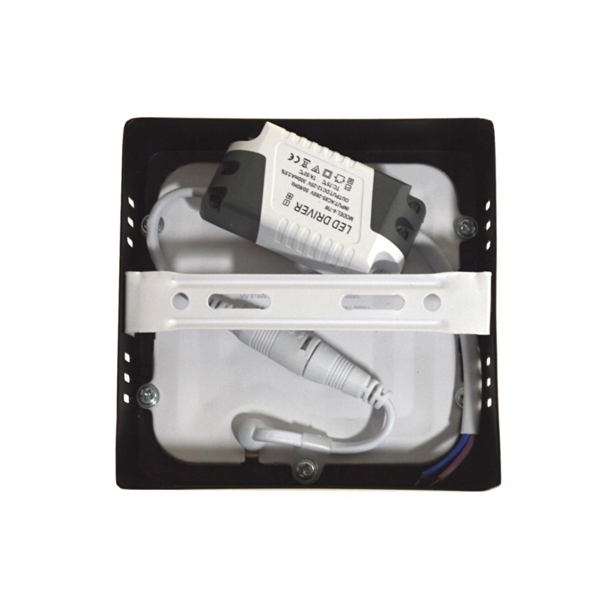 LED Stropna svjetiljka GERRY LED/6W/230V 4000K crna
