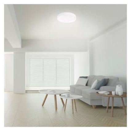 LED stropna svjetiljka s prigušivanjem GoSmart LED/45W/230V promjer 50 cm 2700-6500K Wi-Fi Tuya + daljinski upravljač
