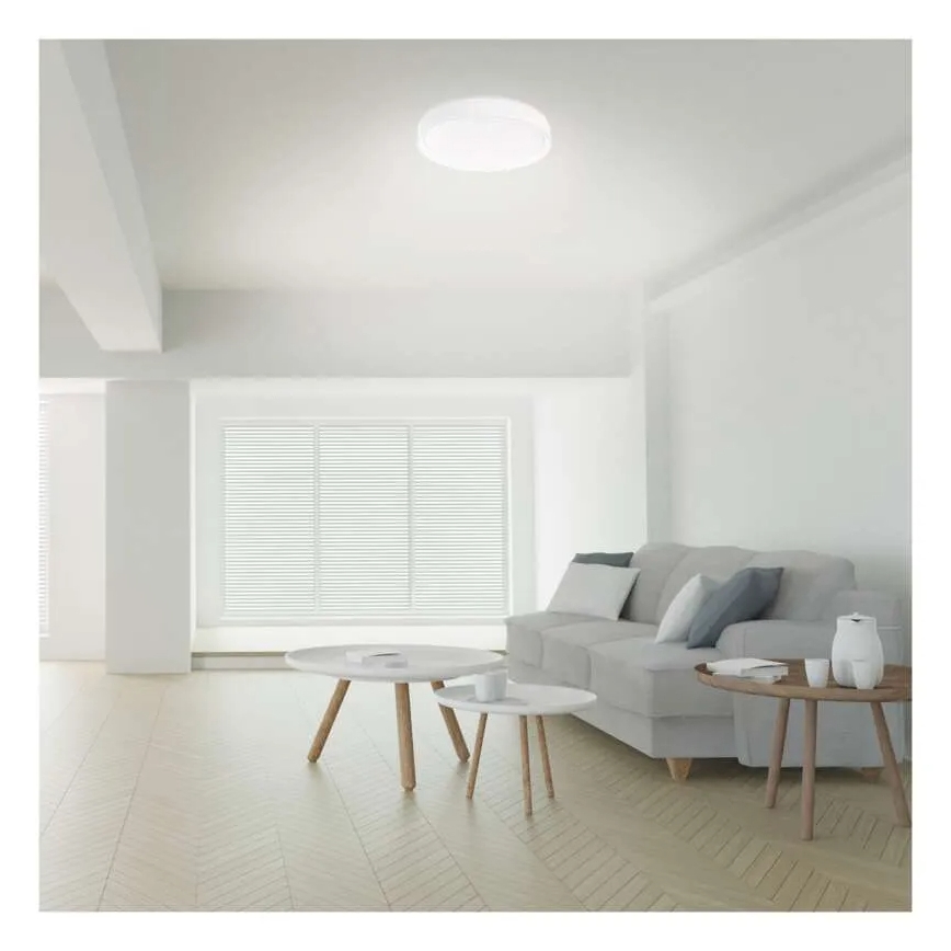 LED stropna svjetiljka s prigušivanjem GoSmart LED/45W/230V promjer 50 cm 2700-6500K Wi-Fi Tuya + daljinski upravljač