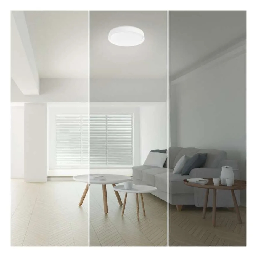 LED stropna svjetiljka s prigušivanjem GoSmart LED/45W/230V promjer 50 cm 2700-6500K Wi-Fi Tuya + daljinski upravljač