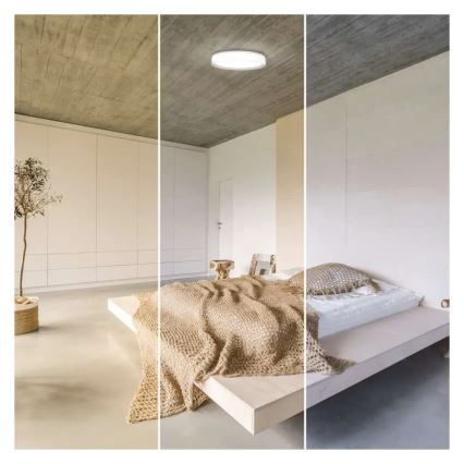 LED stropna svjetiljka s prigušivanjem GoSmart LED/45W/230V promjer 50 cm 2700-6500K Wi-Fi Tuya + daljinski upravljač