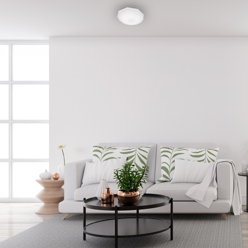 LED Stropna svjetiljka HEX LED/12W/230V