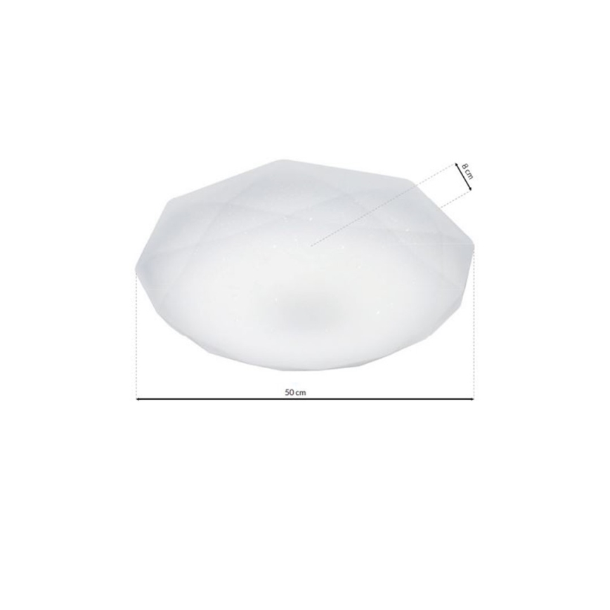 LED stropna svjetiljka HEX LED/24W/230V