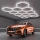 LED stropna svjetiljka HEXAGON LED/570W/85-265V 6500K 522x298 cm CRI 90 IP44 bijela