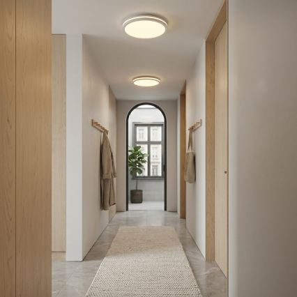 LED stropna svjetiljka HUGO LED/12/18/24W/230V 3000/4000/6500K Ø 30 cm IP54 bijela