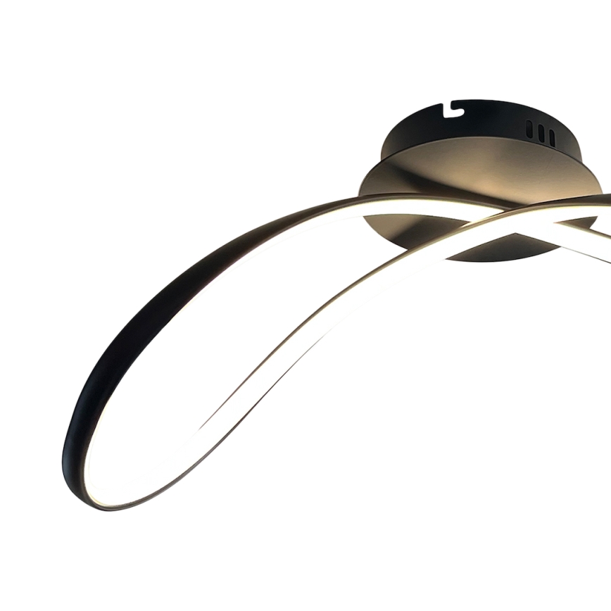 LED Stropna svjetiljka INFINITY LED/21W/230V crna