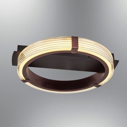 LED stropna svjetiljka JESI LED/2W/230V 3000K smeđa