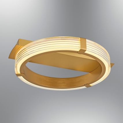 LED stropna svjetiljka JESI LED/2W/230V 3000K zlatna