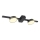 LED Stropna svjetiljka JOY 2xGX53/6W/230V crna