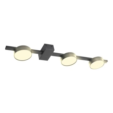 LED Stropna svjetiljka JOY 3xGX53/6W/230V crna