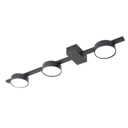 LED Stropna svjetiljka JOY 3xGX53/6W/230V crna