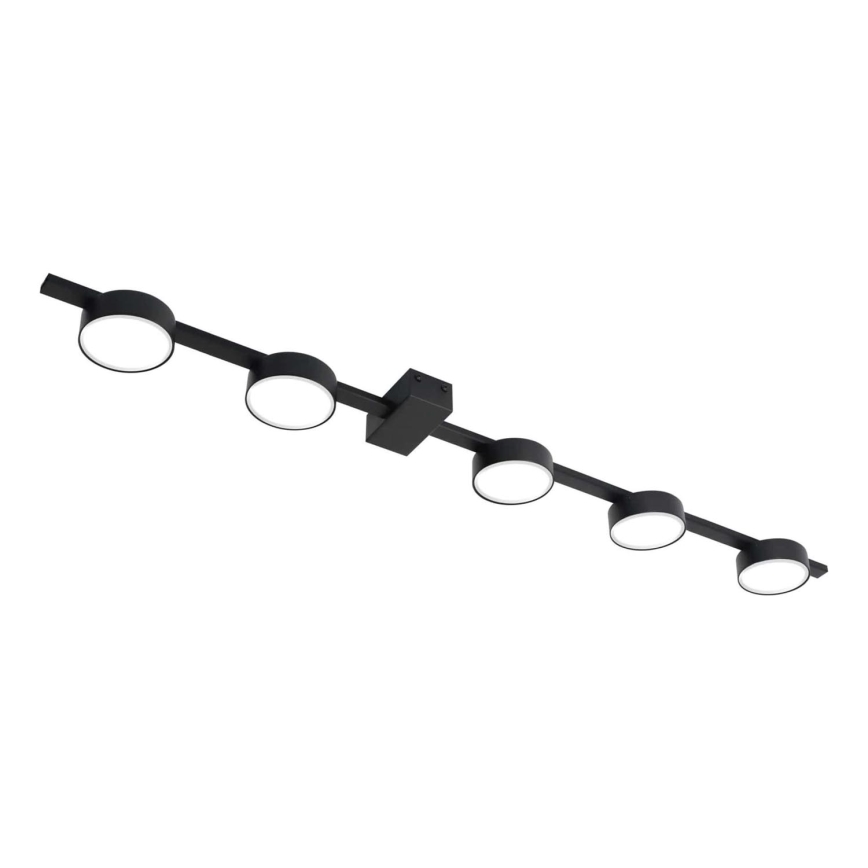 LED Stropna svjetiljka JOY 5xGX53/6W/230V crna