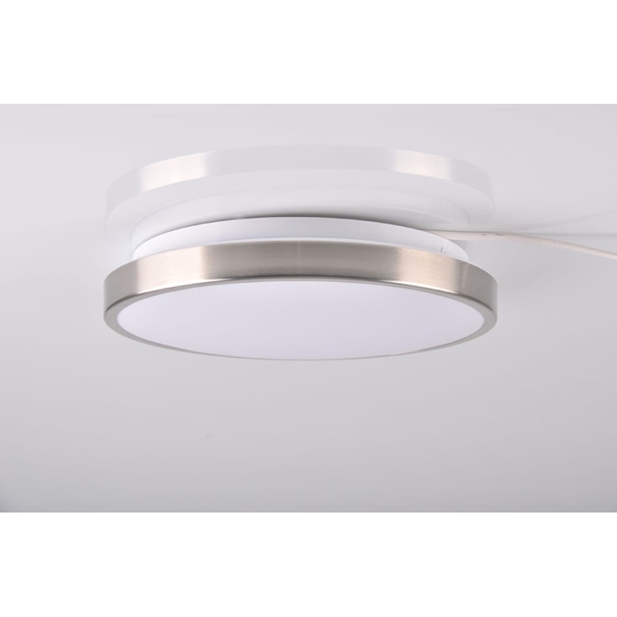 LED Stropna svjetiljka KERN LED/15W/230V nikal