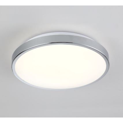 LED Stropna svjetiljka KERN LED/15W/230V pr. 30 cm sjajni krom