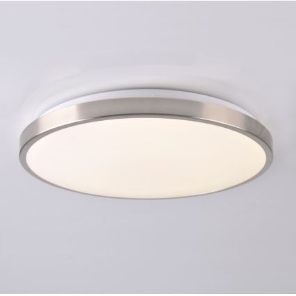 LED Stropna svjetiljka KERN LED/24W/230V nikal