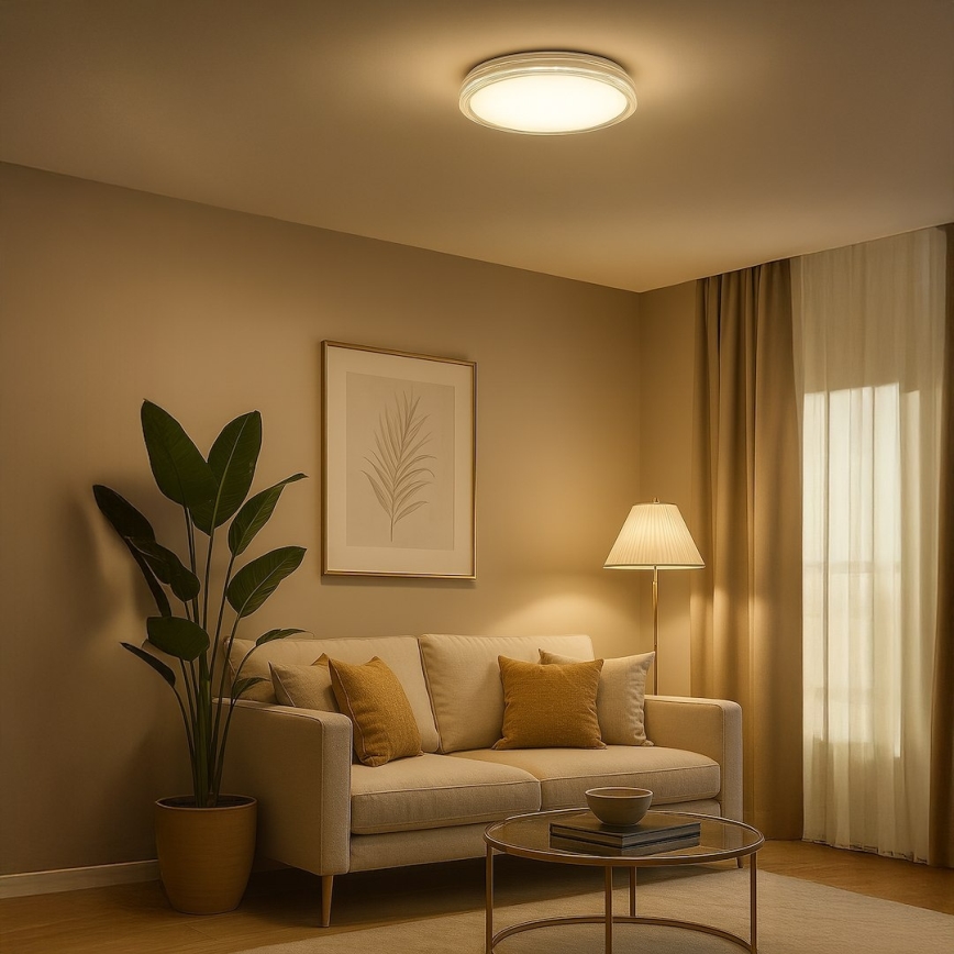 LED stropna svjetiljka LAGO LED/36W/230V promjer 48 cm