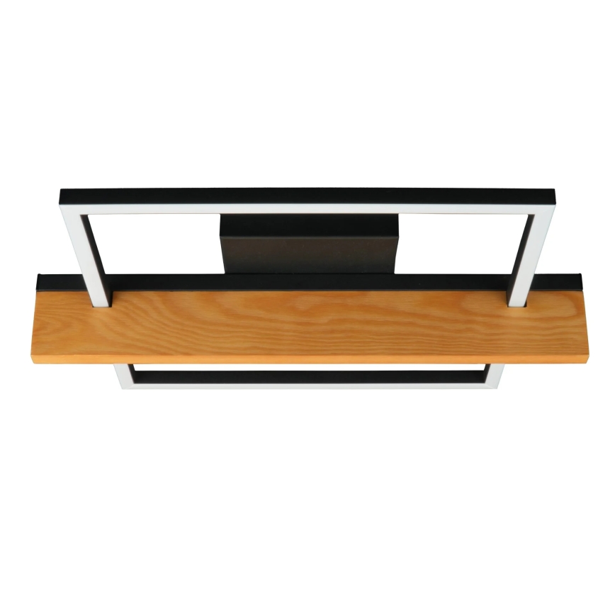 LED stropna svjetiljka LARYSA LED/11,5W/230V 35x45 cm borovina