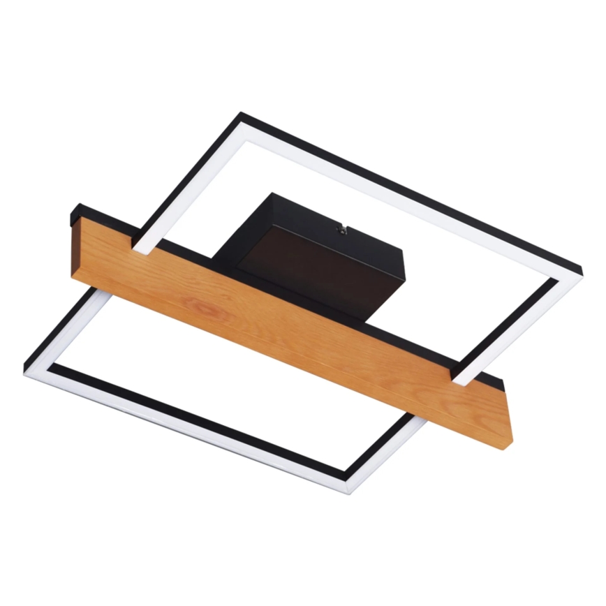 LED stropna svjetiljka LARYSA LED/11,5W/230V 35x45 cm borovina