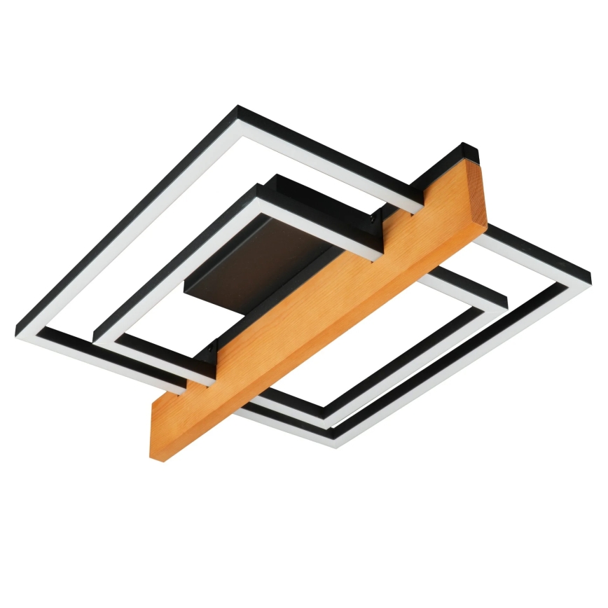 LED stropna svjetiljka LARYSA LED/23W/230V 35x45 borovina