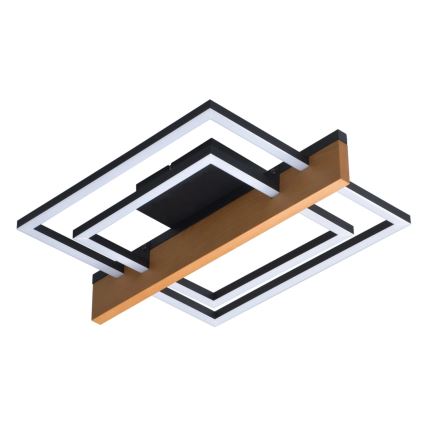 LED stropna svjetiljka LARYSA LED/23W/230V 35x45 borovina