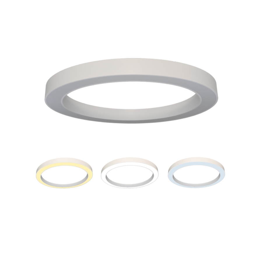 LED stropna svjetiljka LED/100W/230V 3000/4000/6500K Ø 100 cm bijela