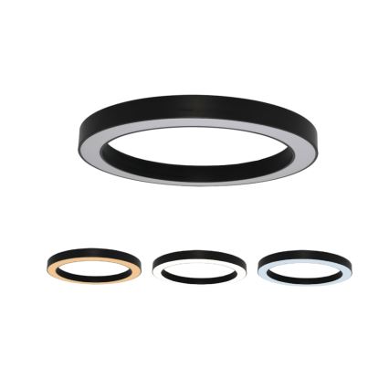 LED stropna svjetiljka LED/115W/230V 3000/4000/6500K prom. 120 cm crna