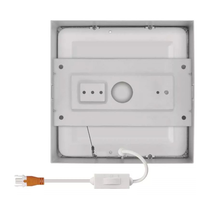 LED Stropna svjetiljka NEXXO LED/12,5W/230V 3000/3500/4000K 17x17 cm bijela