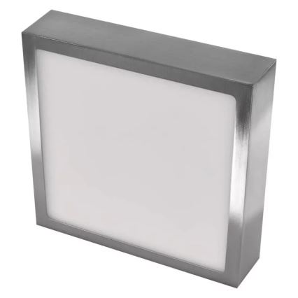 LED Stropna svjetiljka NEXXO LED/12,5W/230V 3000/3500/4000K 17x17 cm sjajni krom