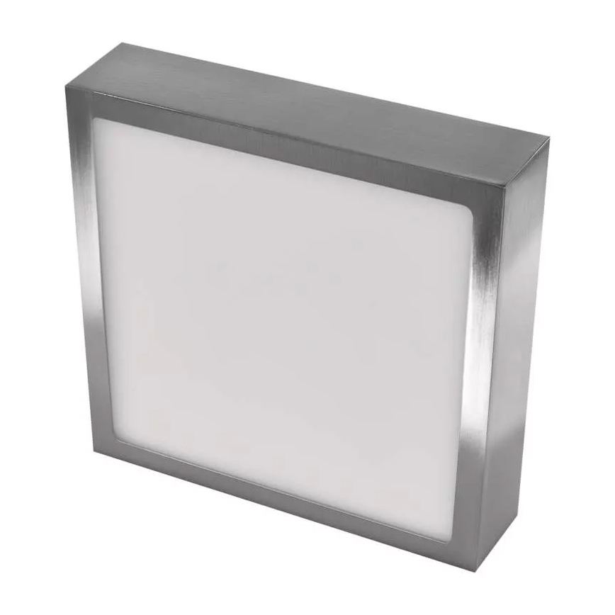 LED Stropna svjetiljka NEXXO LED/12,5W/230V 3000/3500/4000K 17x17 cm sjajni krom