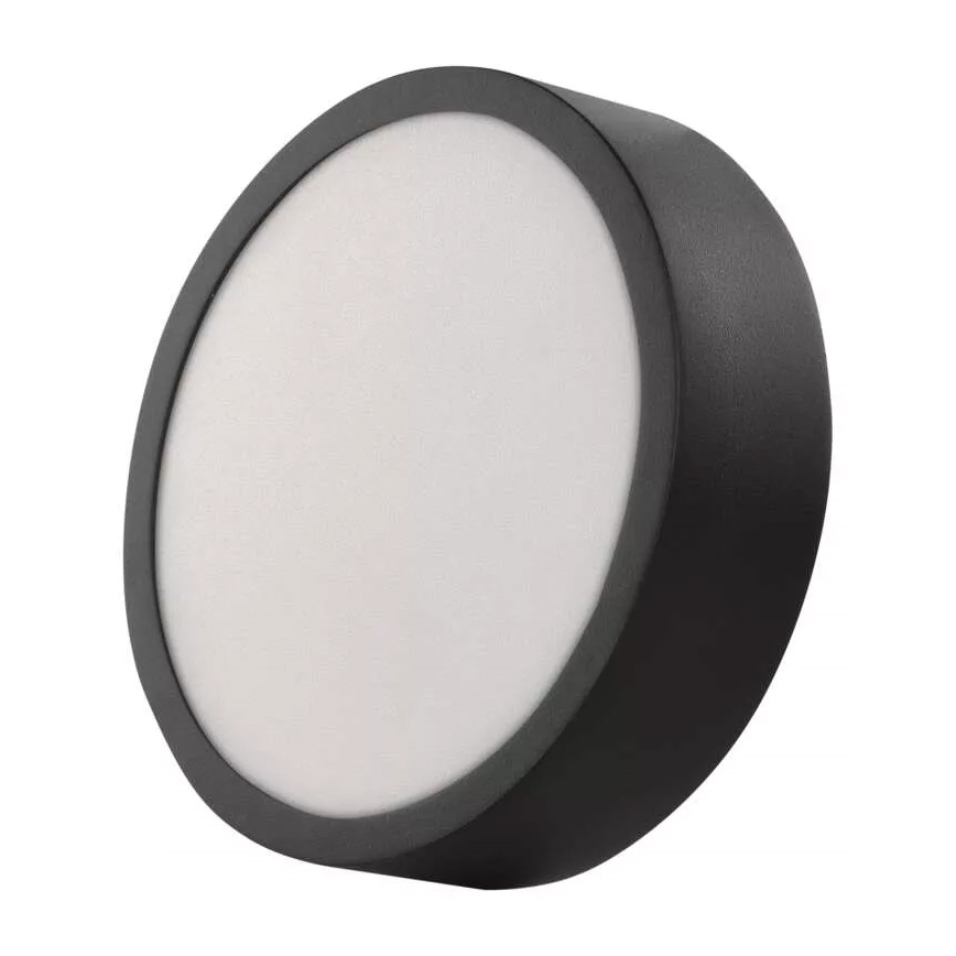 LED Stropna svjetiljka NEXXO LED/12,5W/230V 3000/3500/4000K pr. 17 cm crna