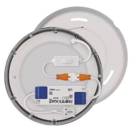 LED Stropna svjetiljka NEXXO LED/12,5W/230V 3000/3500/4000K pr. 17 cm mat krom