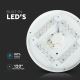LED Stropna svjetiljka LED/12W/230V 25,5cm 3000K/4000K/6400K