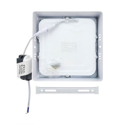 LED Stropna svjetiljka LED/12W/230V 2700K 16,3x16,3 cm bijela