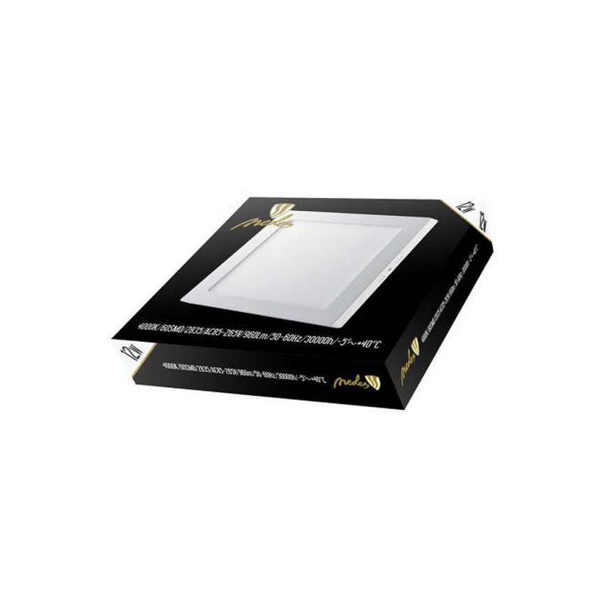 LED Stropna svjetiljka LED/12W/230V 4000K 17,2x17,2 cm