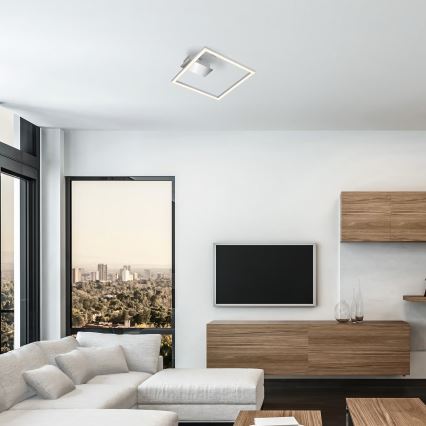 LED stropna svjetiljka LED/14W/230V matni krom