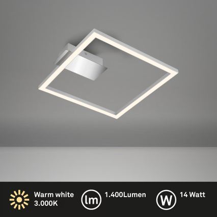 LED stropna svjetiljka LED/14W/230V matni krom