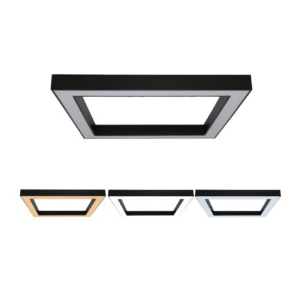 LED stropna svjetiljka LED/150W/230V 3000/4000/6500K 120x120 cm crna